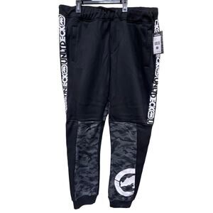 Ecko Unltd. Jogger Sweatpants Mens 2XL Graphic Print Grey Digi Camo 2-Tone